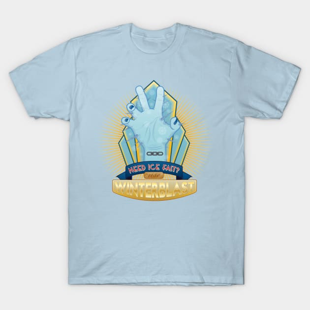 Winter Blast T-Shirt by Woah_Jonny